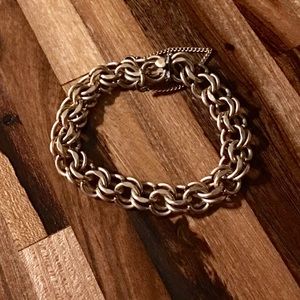 Vintage , 12k gold filled Elco starter bracelet.